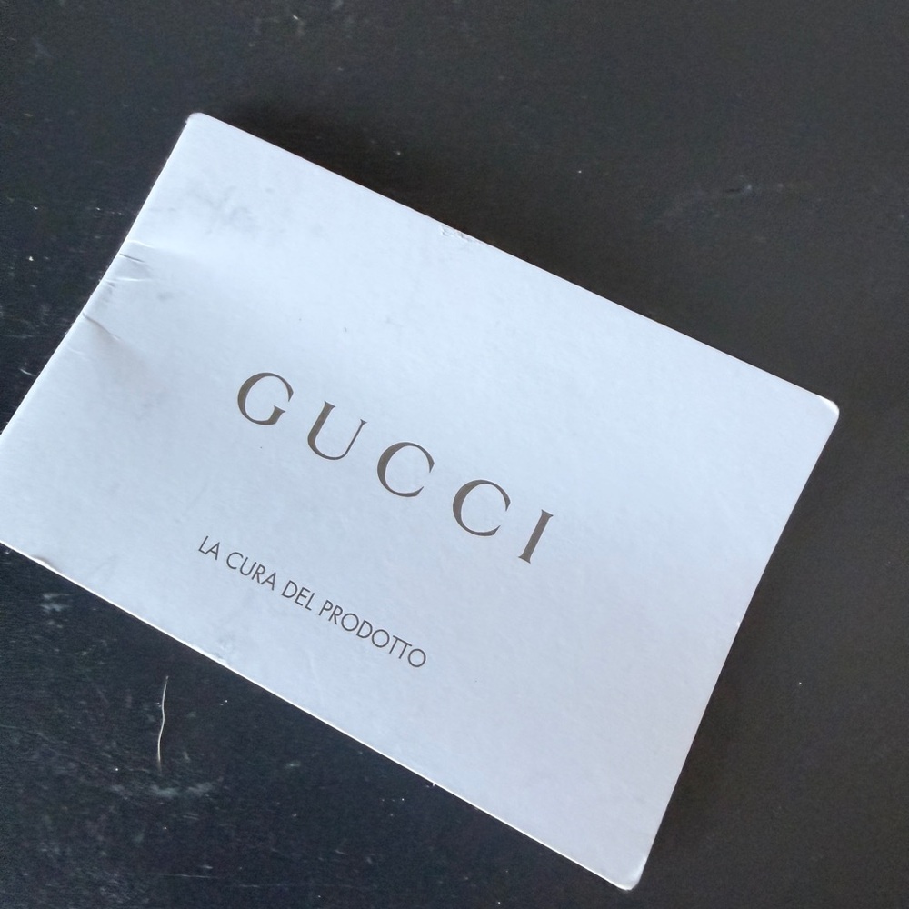 Gucci Camel Leather Interlocking Icon Tassel Shou… - image 5